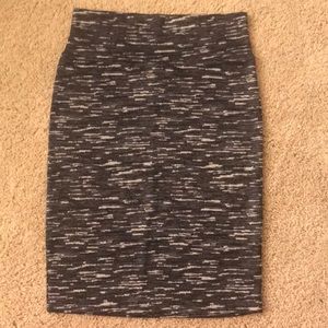 LuLaRoe Cassie pencil skirt, small